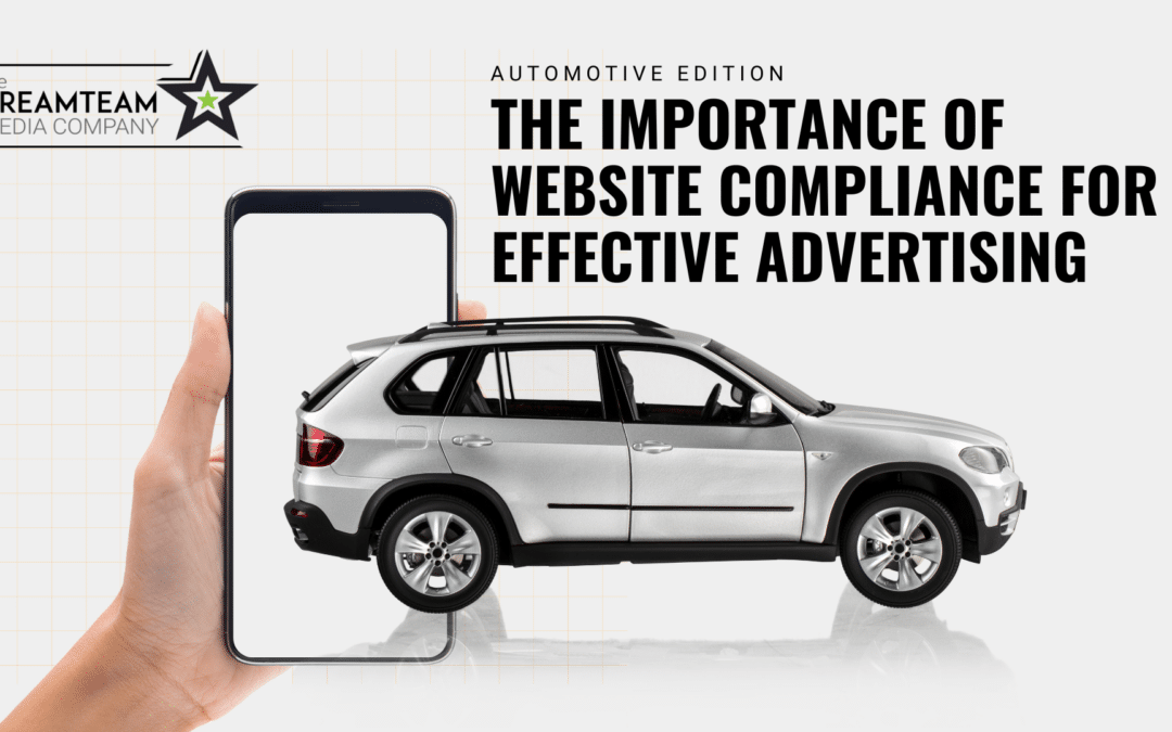 Mobile automotive website lead image for a blot